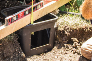 2nd Step of Aquascape Skimmer Setup